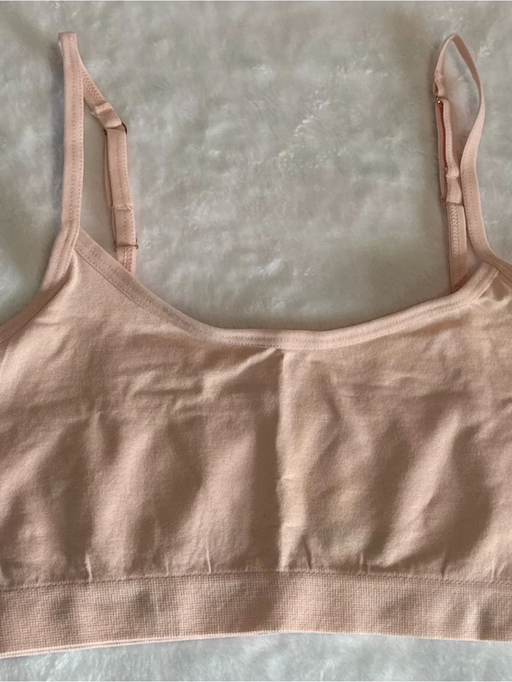 Danskin Pale Pink Girls' Stretch Camisole Bra